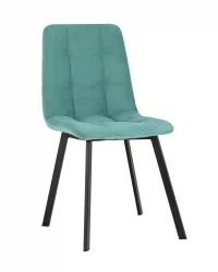 Стул Oliver Square велюр Мятный